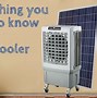 Image result for Air Cooler with Solar Plate