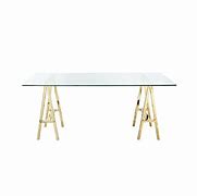 Image result for Small Glass Desk