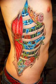 Image result for Cool Rib Tattoos for Men