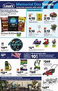 Image result for Lowe's Memorial Day Advertisement