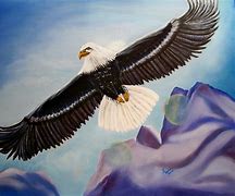 Image result for Soaring Eagle Painting
