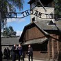 Image result for Schwarzenegger visits Auschwitz
