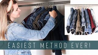 Image result for How to Hang Jeans On Hanger