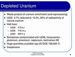 Image result for Depleted Uranium Weapons