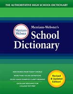 Image result for School Dictionary