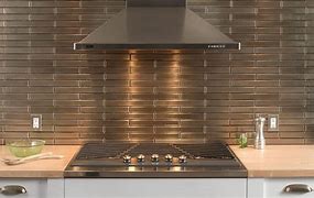 Image result for Bronze Tile Kitchen Backsplash