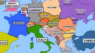 Image result for Yugoslavia Map Europe