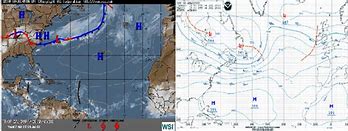 Image result for Atlantic Weather Map