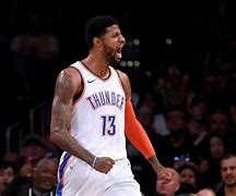 Image result for Thunder Lose Westbrook and Paul George