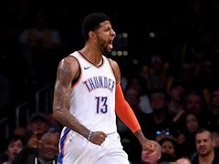 Image result for Paul George Thunder Shoes