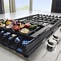 Image result for 36 Gas Cooktop Stainless Steel