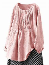 Image result for Plus Size Linen Shirts