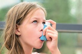 Image result for Person Using Asthma Inhaler