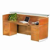 Image result for Reception Desk with Glass