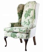 Image result for Floral Wing Back Chair