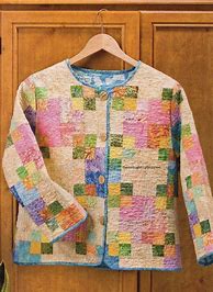 Image result for Patchwork Jacket Patterns for Women
