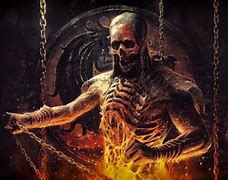 Image result for Scorpion Mortal Kombat 9 Skull