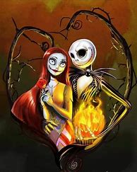 Image result for Jack the Skeleton and Sally