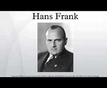 Image result for Hans Frank Pic