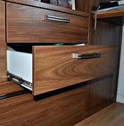 Image result for Narrow Desk with Drawers