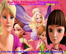 Image result for Barbie Thumbelina Characters Poofles