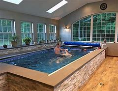Image result for Above Ground Fiberglass Swimming Pool and Spa