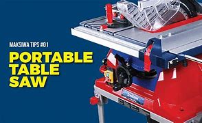 Image result for 1HP 1PH 110V Portable Table Saw