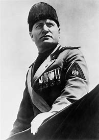 Image result for Mussolini Portrait Art