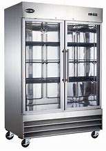 Image result for 2 Glass Door Freezer