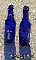 Image result for Blue Beer Bottle