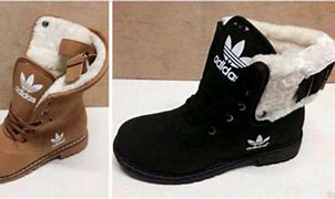 Image result for Adidas Winter Boots with Fur