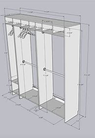 Image result for DIY Closet Organizer Plans