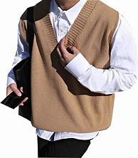 Image result for Sleeveless Hoodie Vest for Men
