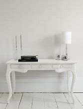 Image result for White Writing Desk with Drawers