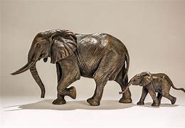 Image result for Elephant Sculpture