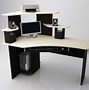 Image result for Black Computer Desk with Hutch for Home