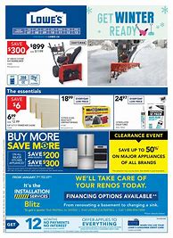 Image result for Lowe's Weekly Flyer