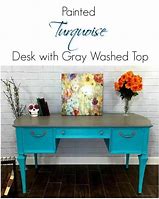 Image result for Turquoise Marble Table Desk