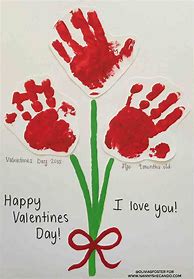 Image result for valentines day craft and print