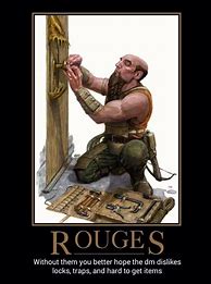 Image result for Dungeons and D Rouge Memes