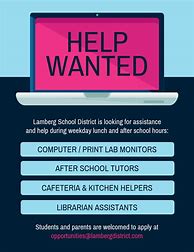 Image result for Help Wanted Blank Poster