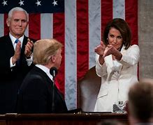 Image result for Pelosi and Cawthorn State of the Union
