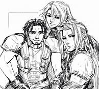Image result for FF7 Rude Angeal Sephiroth