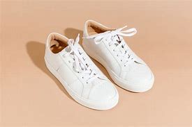 Image result for Ladies White Leather Sneakers
