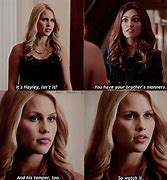 Image result for Rebekah Mikaelson and Hayley