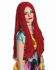 Image result for Sally Nightmare Before Christmas Wig