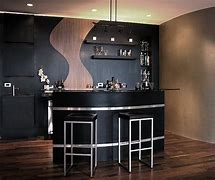 Image result for Black Home Bar Furniture