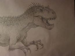 Image result for Indominus Rex Drawing