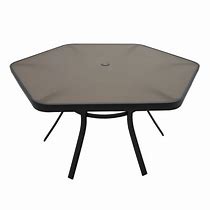 Image result for Hexagon Shaped Patio Dining Table