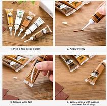 Image result for How Fill in Dent Wood Trim
